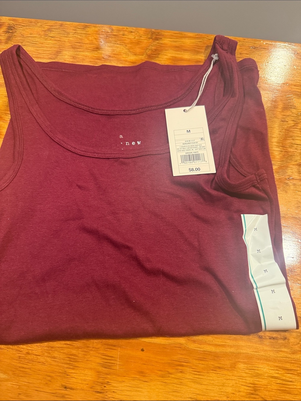 Women's Maroon Tank Top - Medium